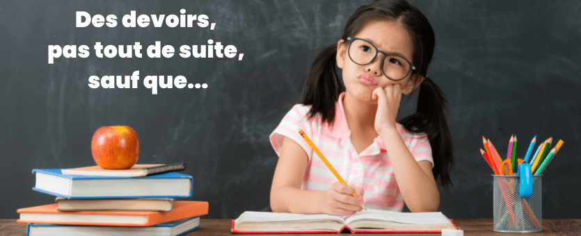 Devoir pour vos tout-petits