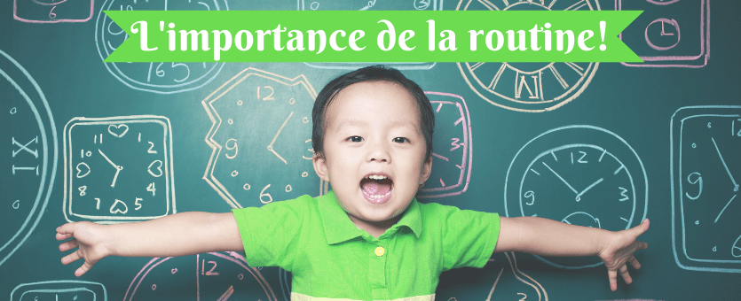 Prendre ou reprendre la routine à la garderie